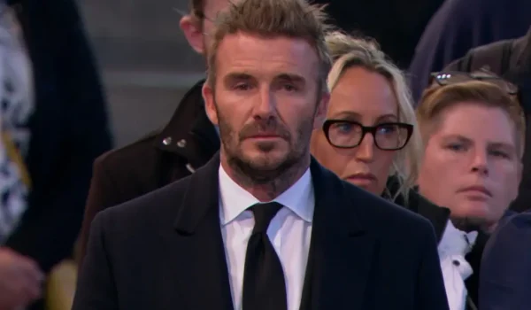 Football Legend David Beckham Stands in Line for 12 Hours to Pay his Respects