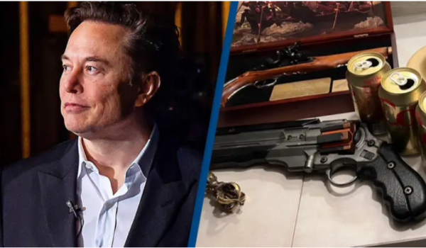 World Richest Man “Elon Musk” Sleeps with two guns