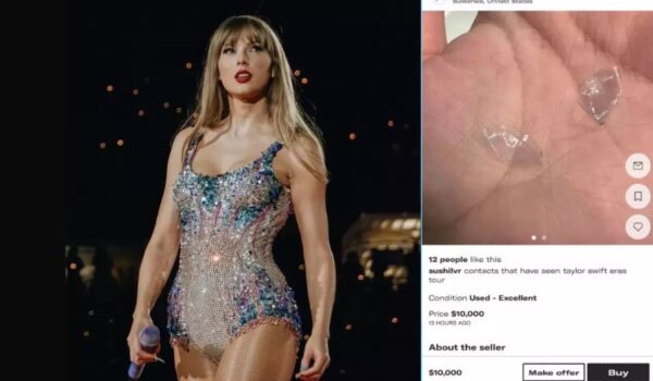 Fan Tries to Sell Contact Lenses that’s Seen Taylor Swift’s Eras Concert