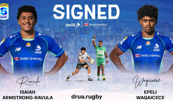 Isaiah Armstrong-Ravula and Epeli Waqaicece signs with Fijian Drua for 2024 Super Rugby Pacific Season