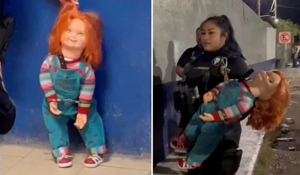 Giant Chucky Doll Arrested For Scaring People In Mexico