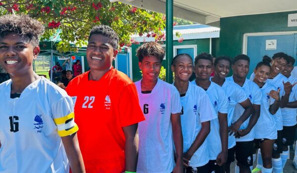 Fiji Kulas win their first match at the Pacific Games in Honiara.