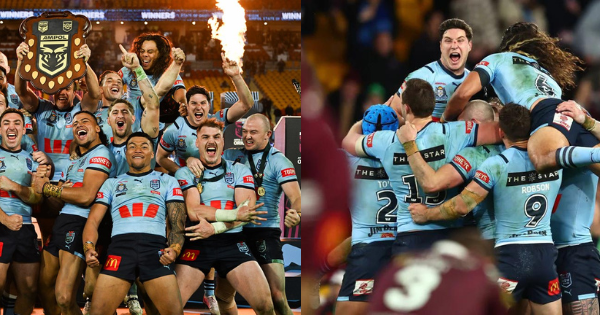 NSW Blues Take The Title Of State Of Origin Champs