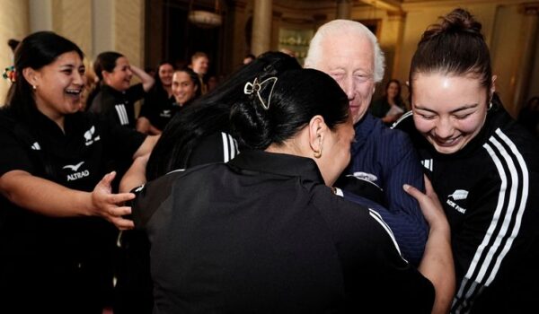 King Charles II “Embraced” Black Ferns