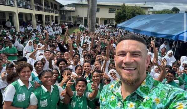 The Legend Sonny Bill Williams Spotted in Nadi